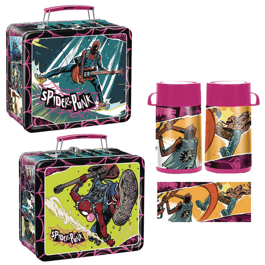 SDCC 2024 Spider-Punk Lunchbox w/ Beverage Container