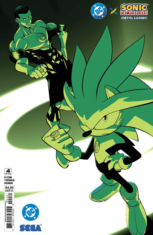 DC x Sonic the Hedgehog: Metal Legion #4 (Daniele Di Nicuolo Variant)