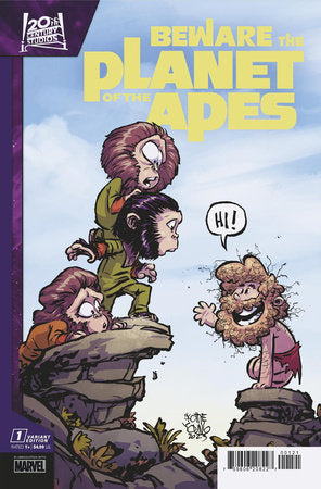 Beware of the Planet of the Apes #1 Skottie Young Variant