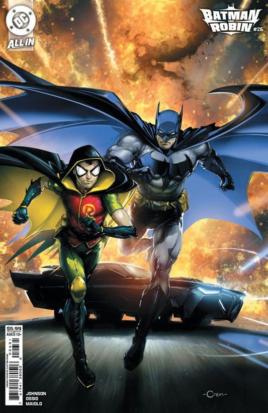 Batman & Robin #26 (Clayton Crain Variant)