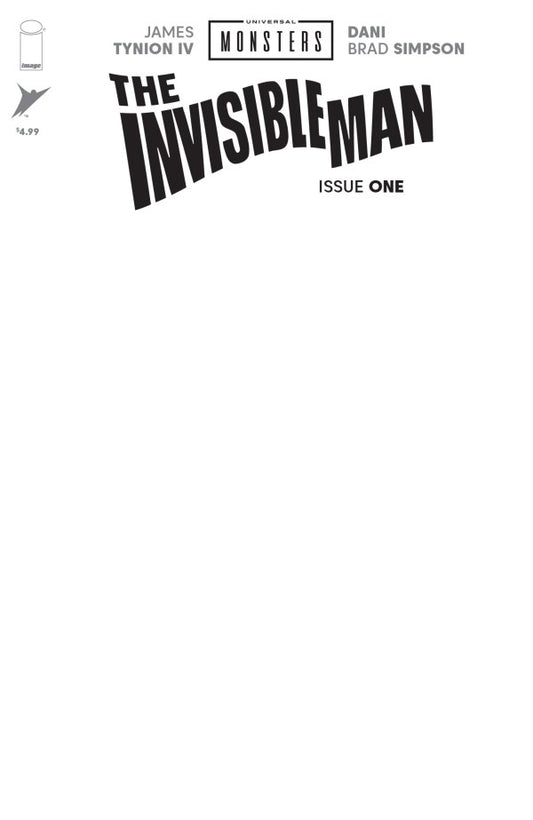 Universal Monsters: The Invisible Man #1 (Blank)