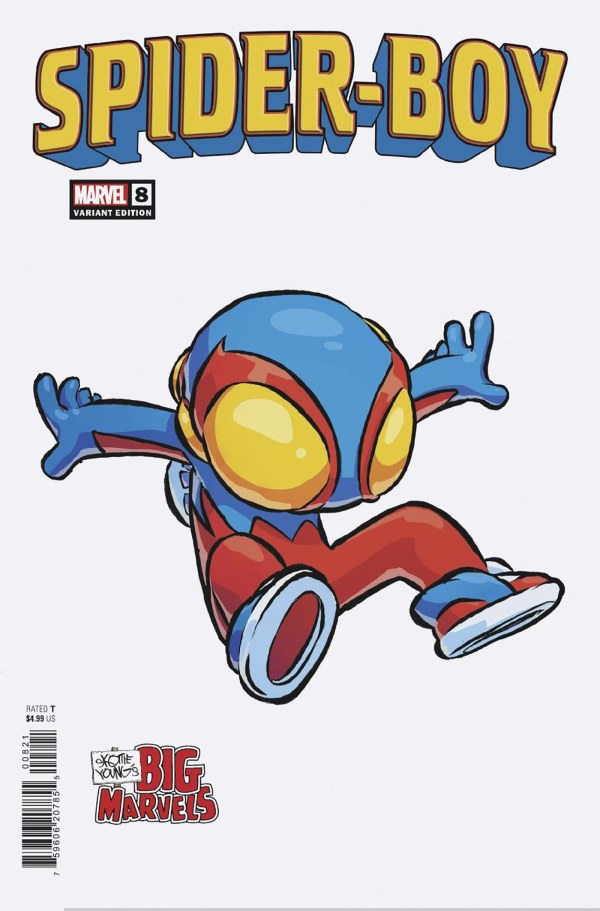 Spider-Boy #8 (Skottie Young Big Marvels Variant)