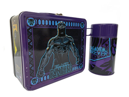 Black Panther Lunchbox w/ Beverage Container