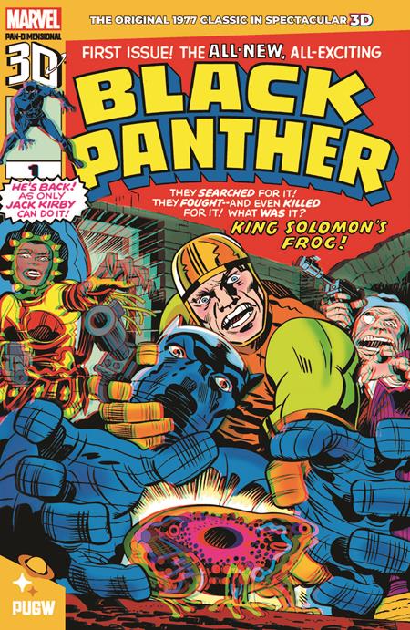 Black Panther #1 Facsimile (2025) Pan Dimensional 3D Edition
