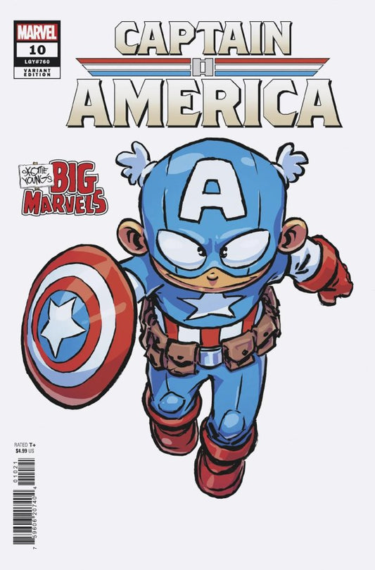 Captain America #10 (Skottie Young Big Marvels Variant)