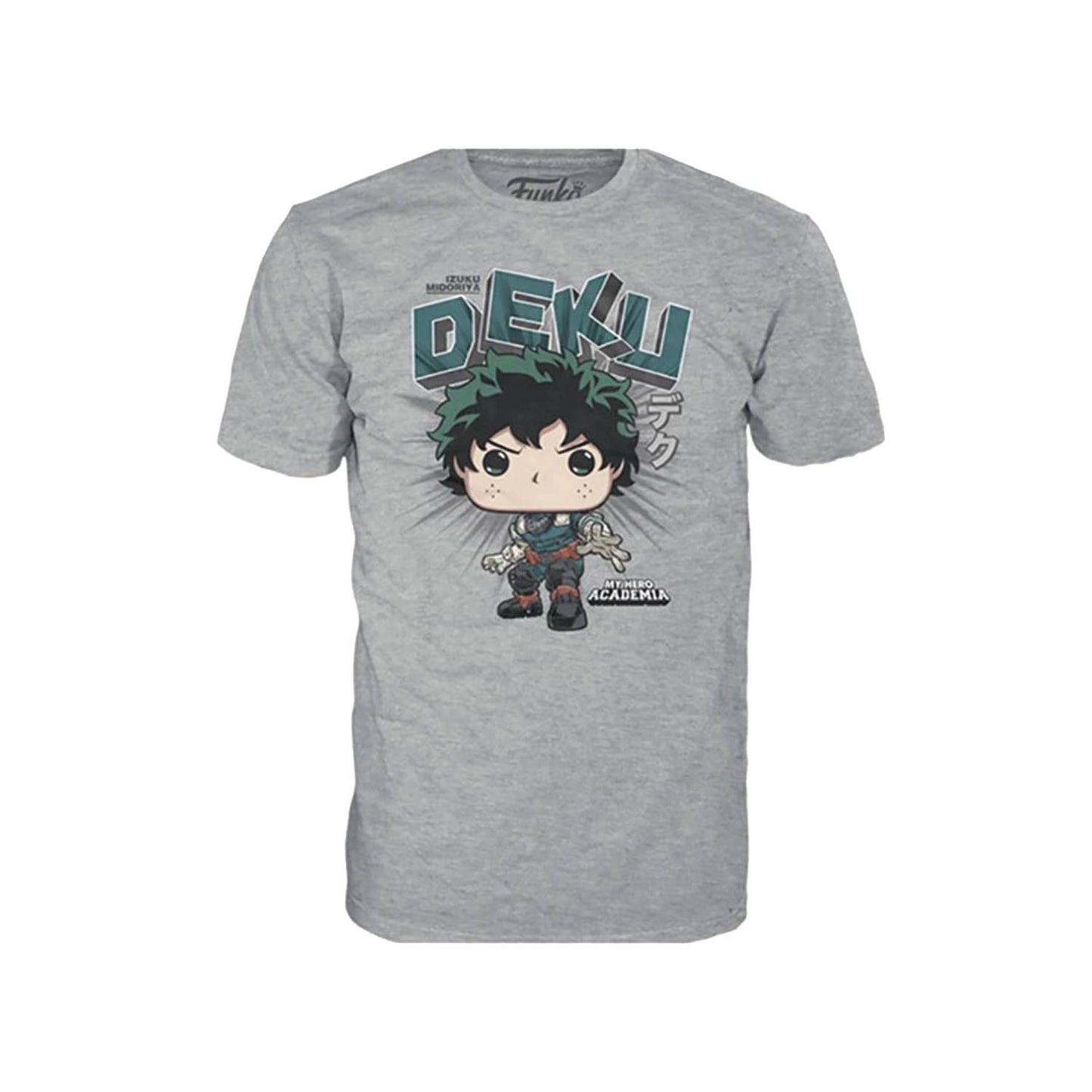 My Hero Academia Funko T-Shirt (Deku) Large