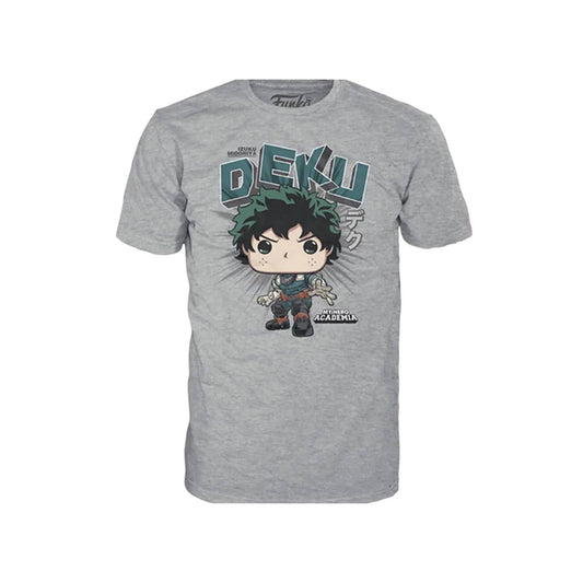 My Hero Academia Funko T-Shirt (Deku) Large