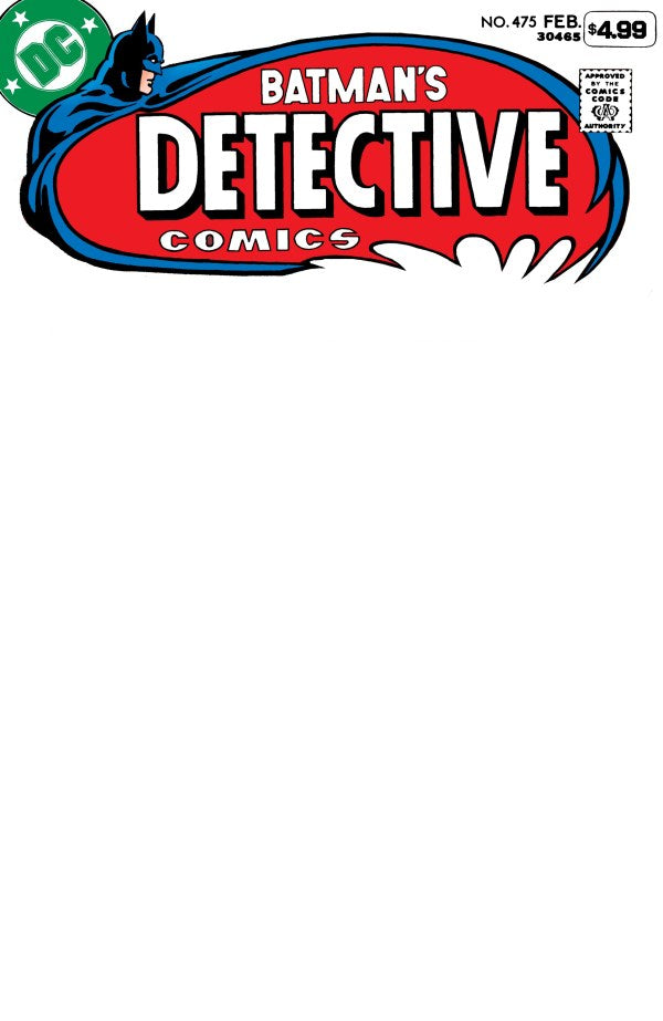 Detective Comics #475 Facsimile (2026)