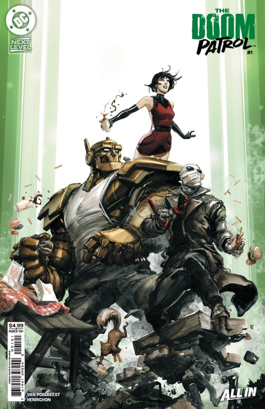 Doom Patrol #1 (2026) Clayton Crain Variant