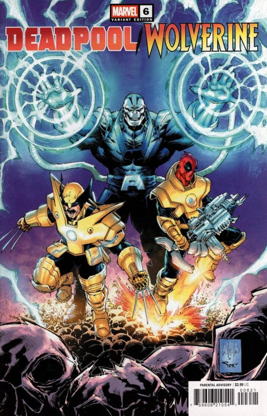 Deadpool/Wolverine #6 (2025) Whilce Portacio Variant