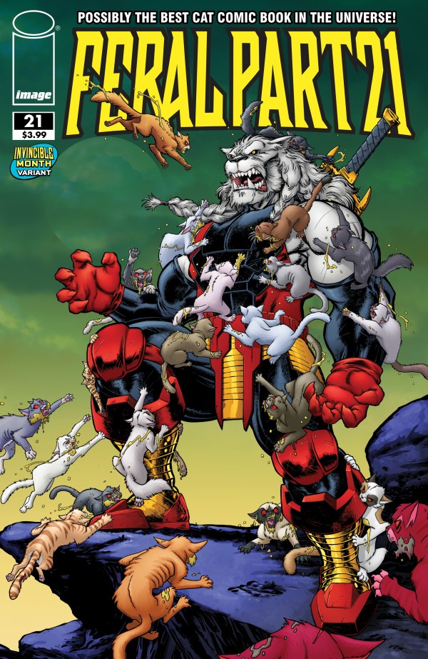 Feral #21 (Invincible Team-Up Variant)