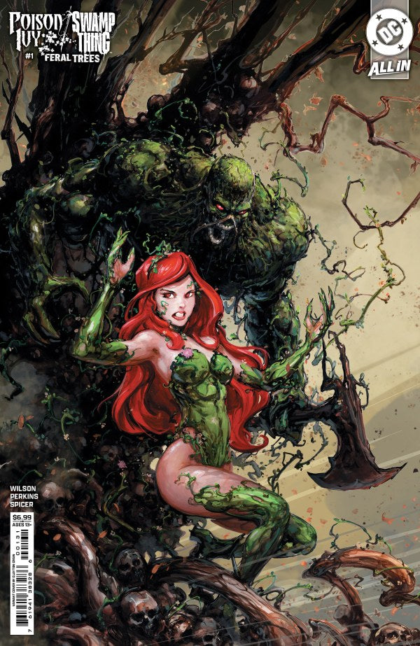 Poison Ivy/Swamp Thing: Feral Trees #1 (Clayton Crain Variant)