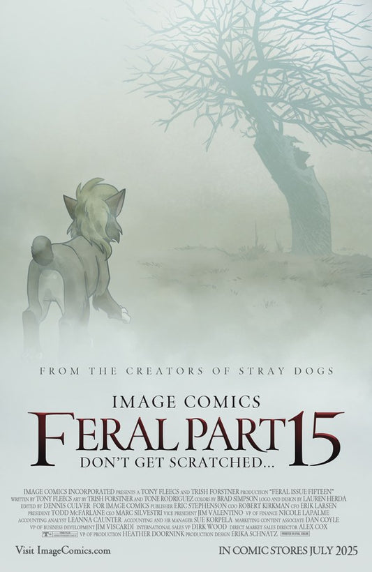 Feral #15 (Tony Fleecs Variant)