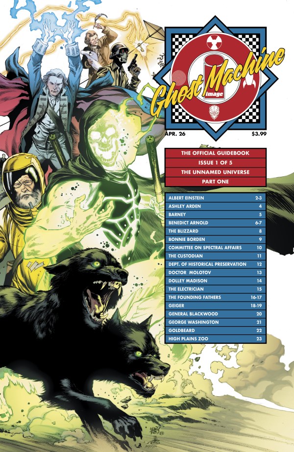 Ghost Machine: The Official Guidebook #1