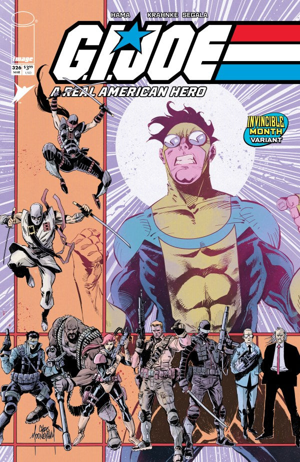G.I. Joe Real American Hero #326 (Invincible Team-Up Variant)
