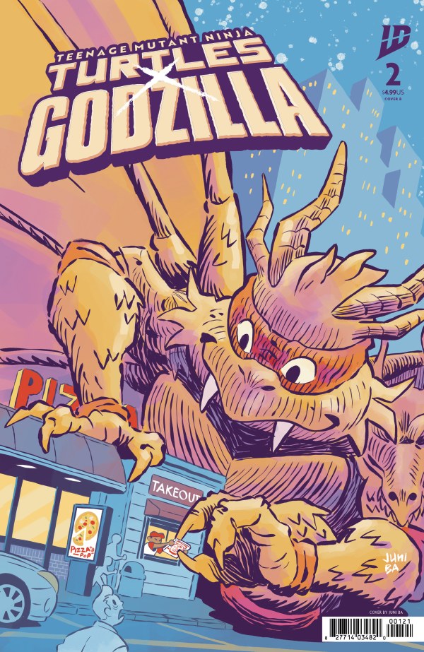 Teenage Mutant Ninja Turtles x Godzilla #2