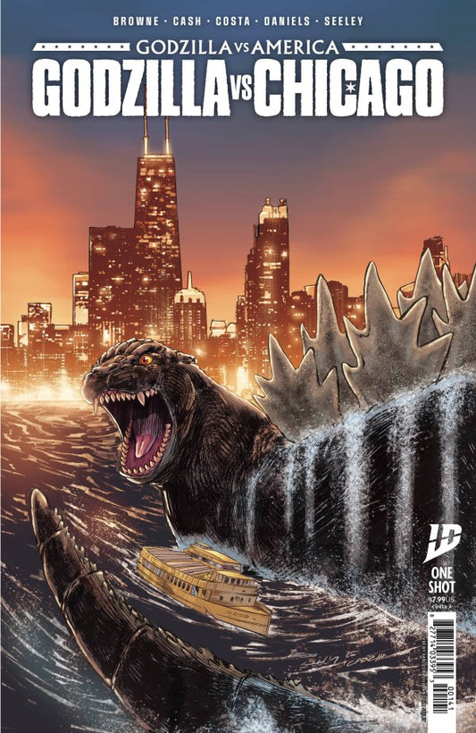 Godzilla vs America: Chicago #1 (Second Print)