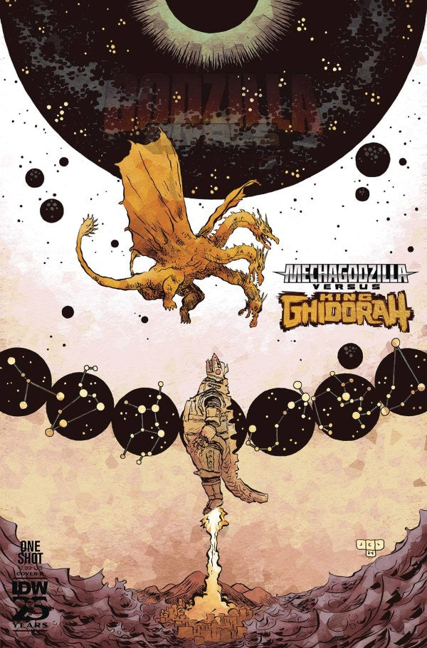 Godzilla Rivals: Mechagodzilla vs. King Ghidorah #1 (Jesse Lonergan Variant)