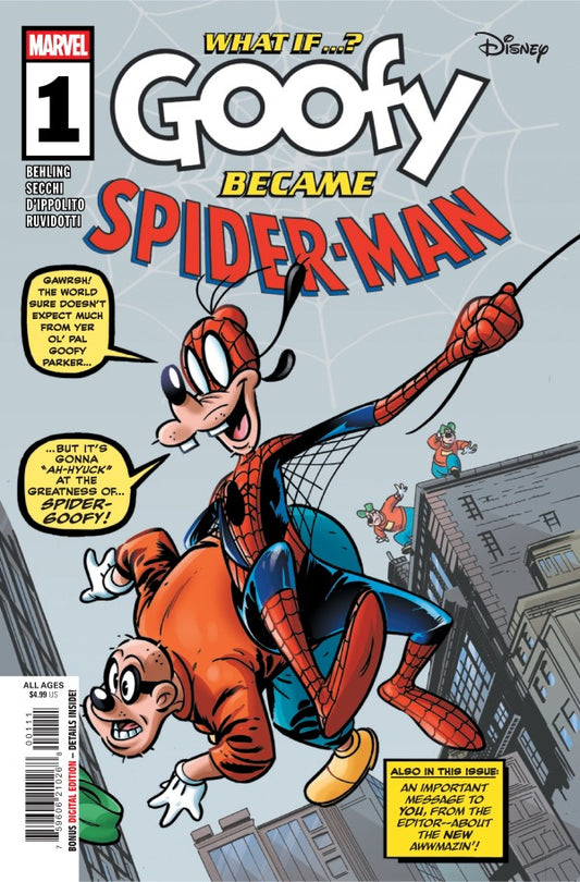 What If...? Goofy became Spider-Man #1