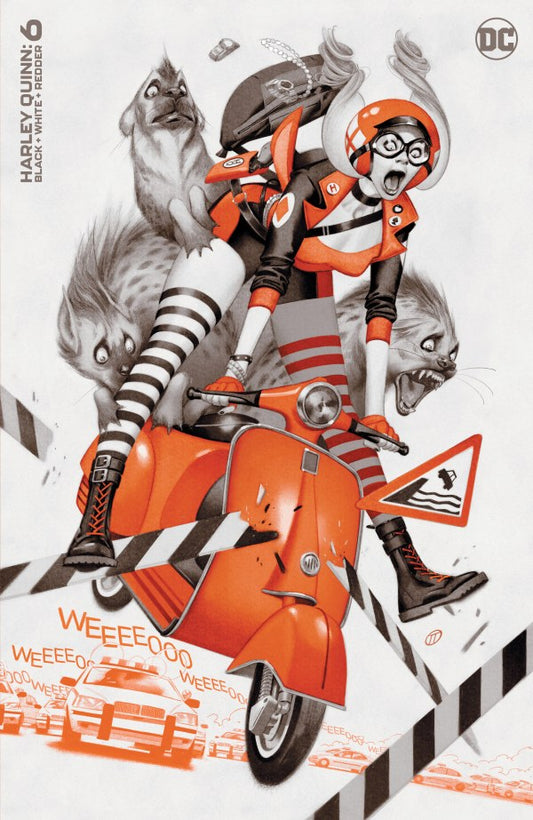 Harley Quinn: Black, White, Redder #6 (Tedesco Variant)
