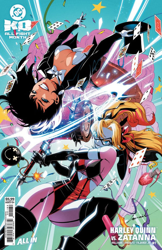 DC K.O.: Harley Quinn vs. Zatanna #1 (Second Print)