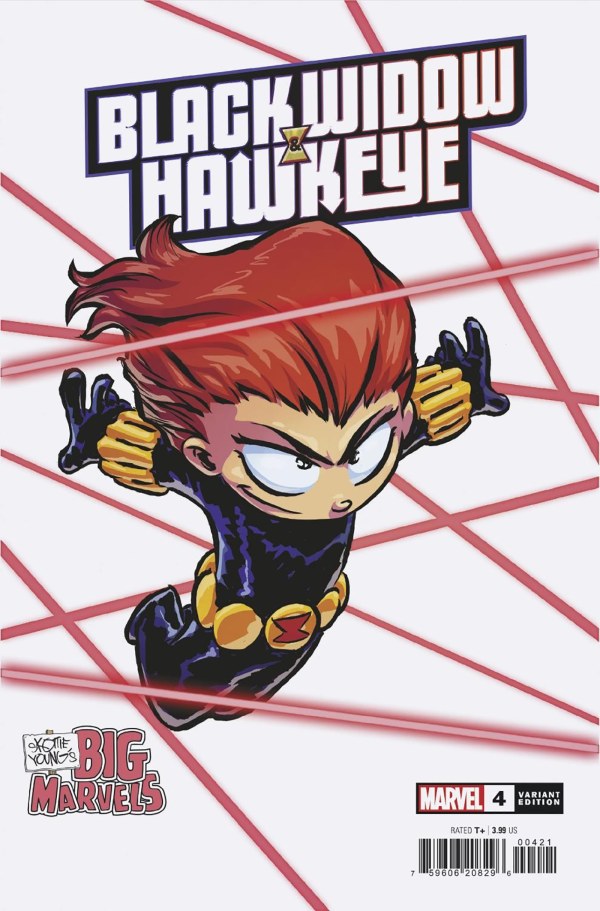Black Widow & Hawkeye #4 (Skottie Young Big Marvels Variant)