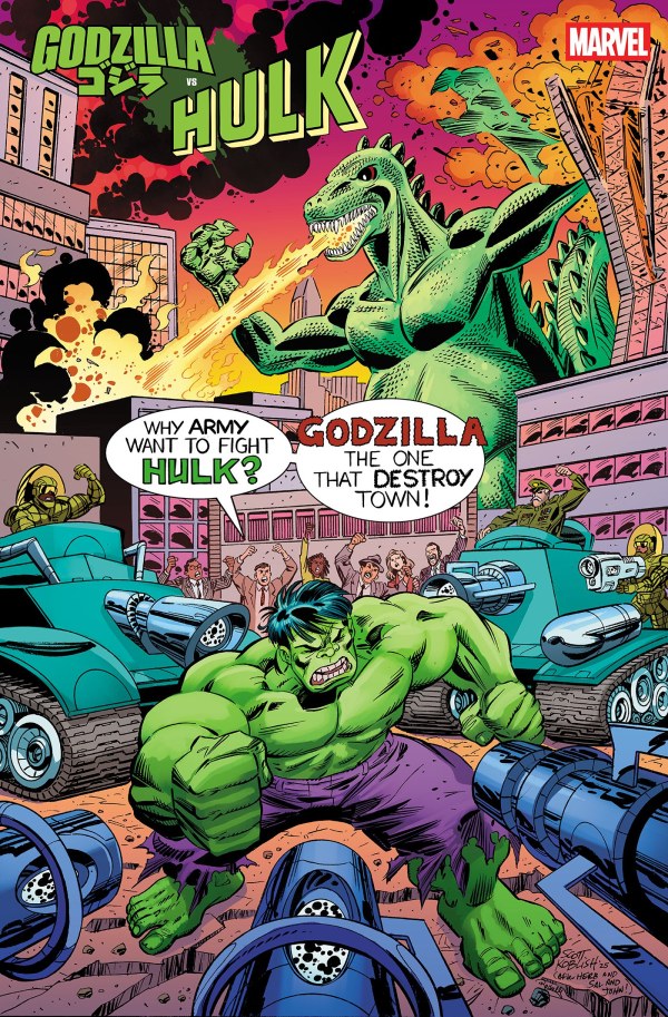 Godzilla vs Hulk #1