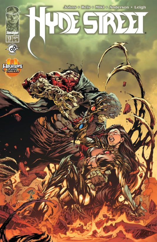 Hyde Street #13 (Witchblade Team-Up Variant)