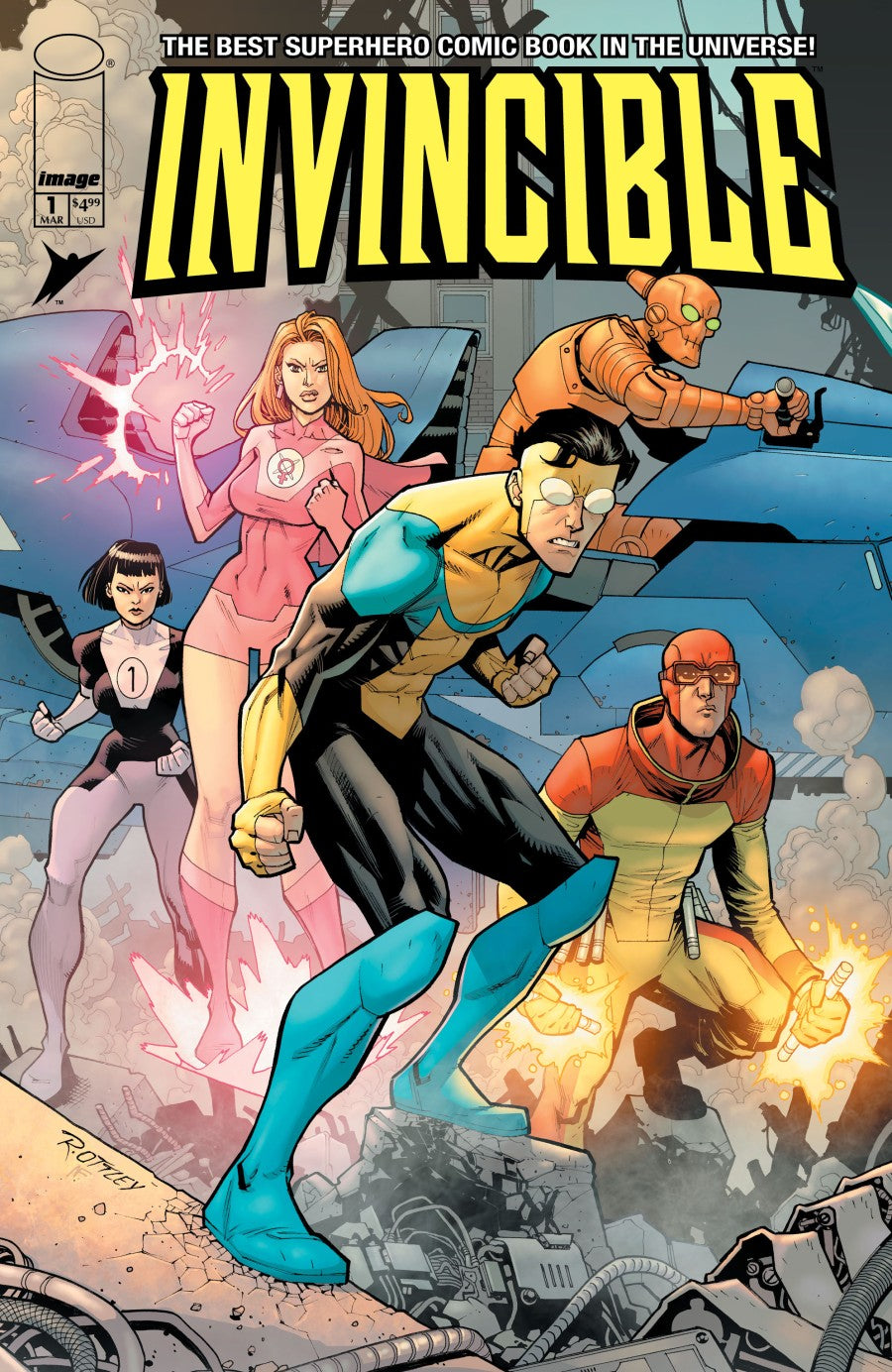 Invincible #1 Facsimile 2026 (Foil Editions)