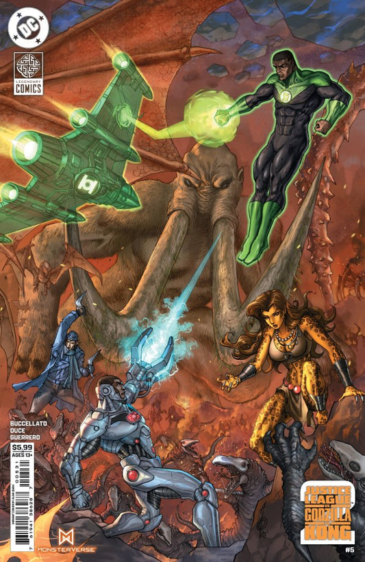 Justice League vs Godzilla vs Kong 2 #5 (Alan Quah Connecting Variant)