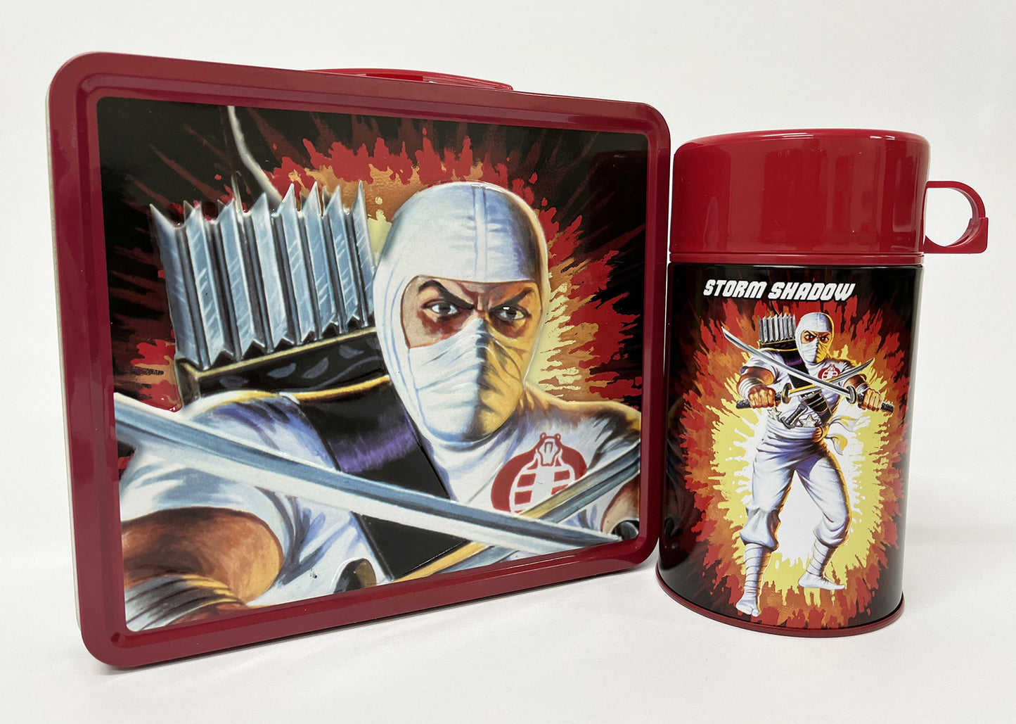 Stormshadow & Snake Eyes Lunchbox w/ Beverage Container