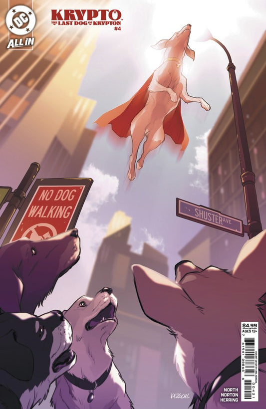 Krypto: The Last Dog of Krypton #4 (Karl Kerschl Variant)