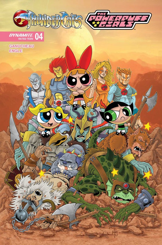 Thundercats/ Powerpuff Girls #4 (Ken Haeser Variant)