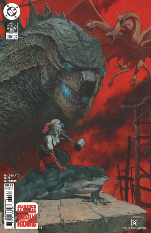 Justice League vs Godzilla vs Kong 2 #3 (Riccardo Federici Variant)