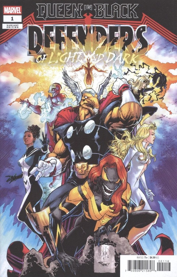 Queen in Black: Defenders of Light and Dark #1 (1:25 Incentive)