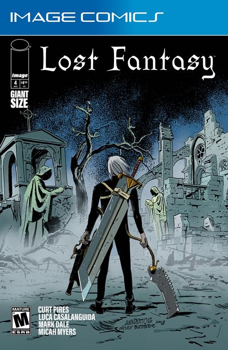 Lost Fantasy #4 (Video Game Homage Variant)