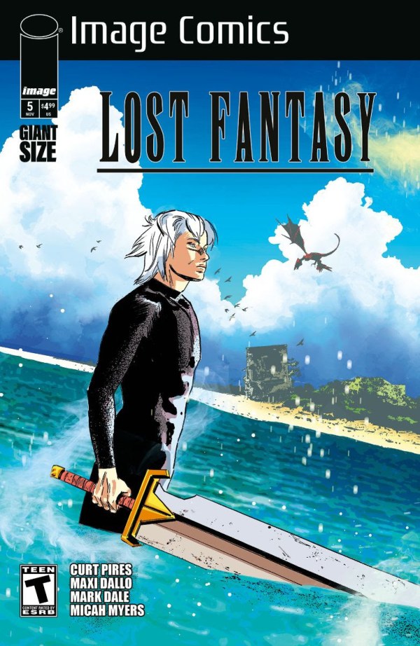 Lost Fantasy #5 (Video Game Homage Variant)