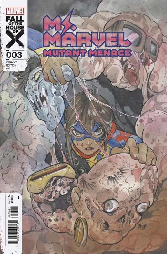 Ms. Marvel: Mutant Menace #3 (Peach Momoko Variant)