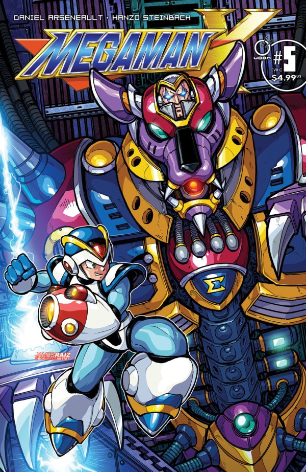Mega Man X #5 (James Raiz Variant)