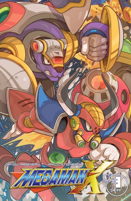 Mega Man X #3 (Connecting Variant)