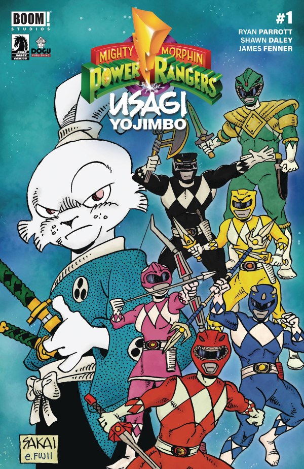 Mighty Morphin Power Rangers Usagi Yojimbo #1