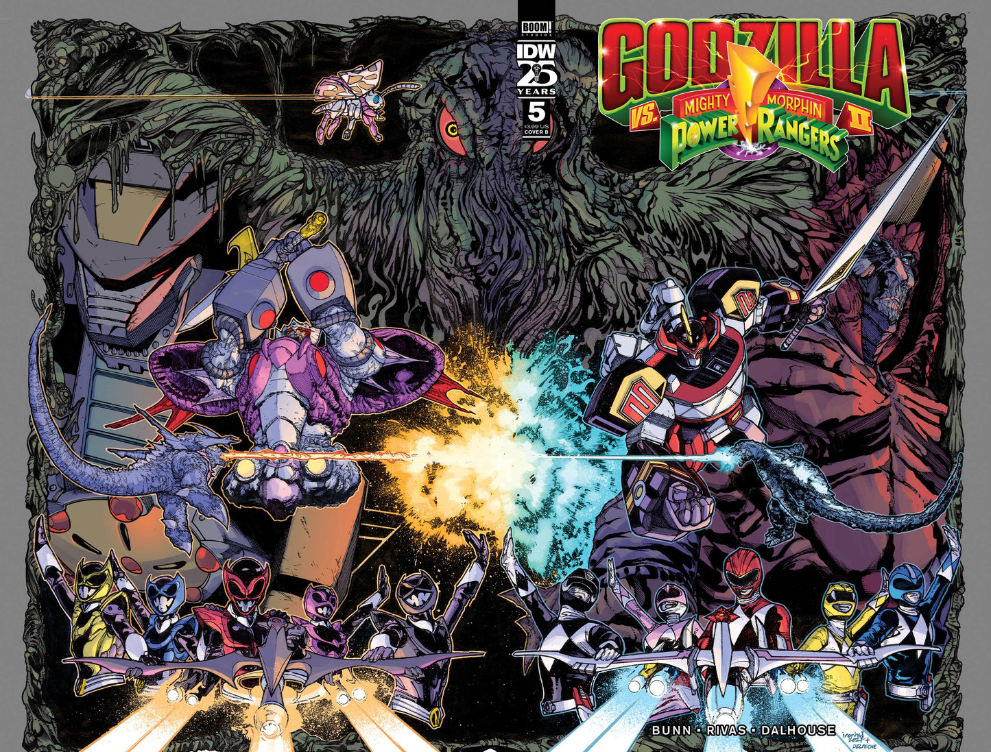 Godzilla vs. the Mighty Morphin Power Rangers II #5