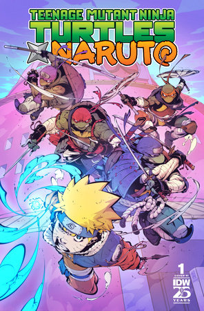 Teenage Mutant Ninja Turtles x Naruto #1 (Incentives)