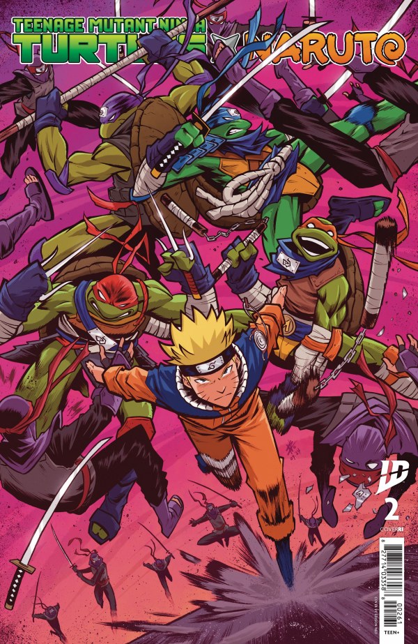 Teenage Mutant Ninja Turtles x Naruto #2 (Incentives)