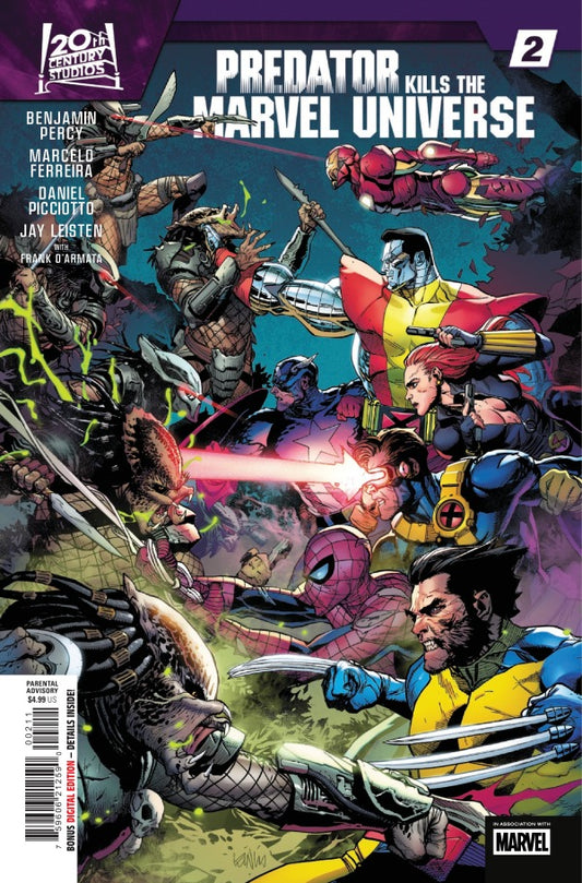 Predator: Kills the Marvel Universe #2