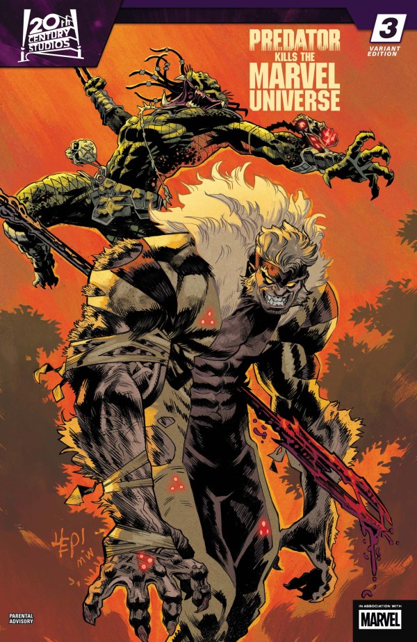 Predator: Kills the Marvel Universe #3