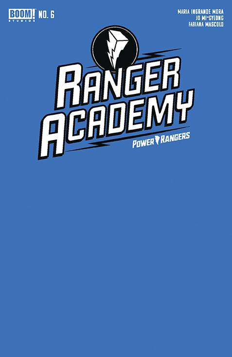 Ranger Academy #6 (Blue Blank)
