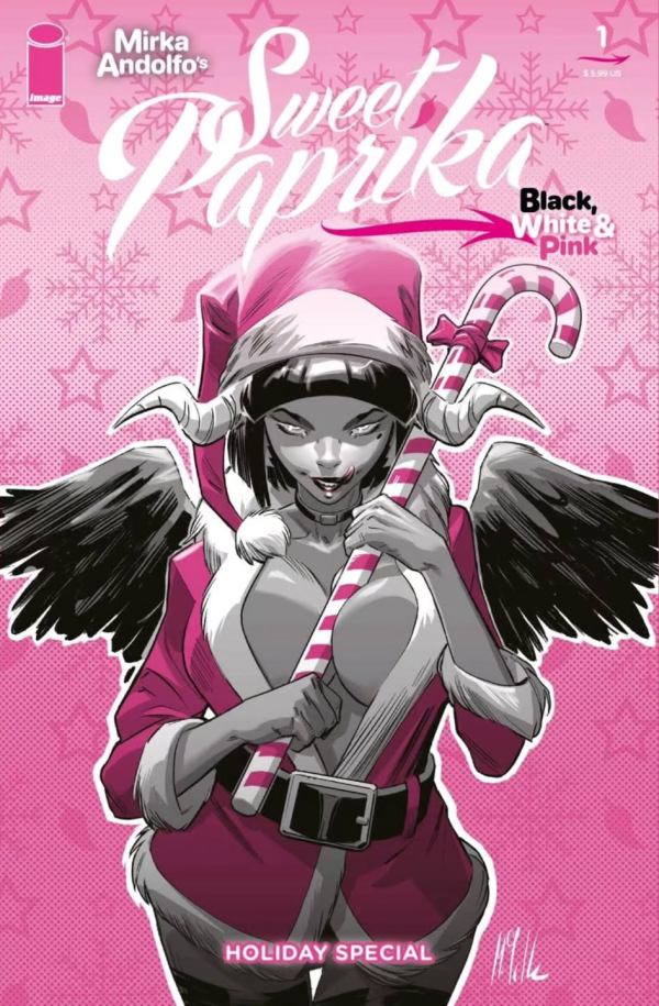 Mirka Andolfo's Sweet Paprika: Black, White, & Pink - Holiday Special (2025)