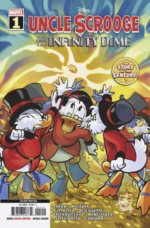 Uncle Scrooge and the Infinity Dime #1