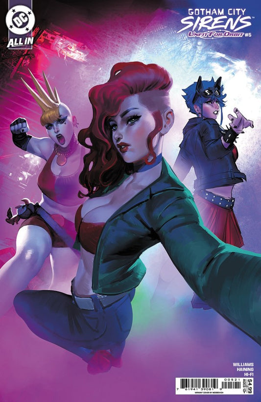 Gotham City Sirens: Unfit for Orbit #5 (Noobovich Variant)